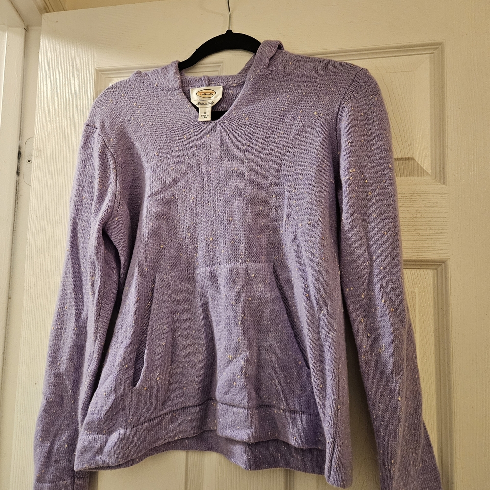 Talbots Lavender V-Neck Sweater